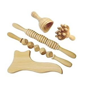 5 piece wood therapy tools